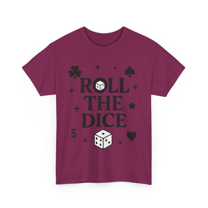 Fun Dice & Card Games Unisex Tee, Perfect for Game Nights, Gifts for Gamers, Poker Events, Gambling Shirt, Casino Wear, Poker T-Shirt