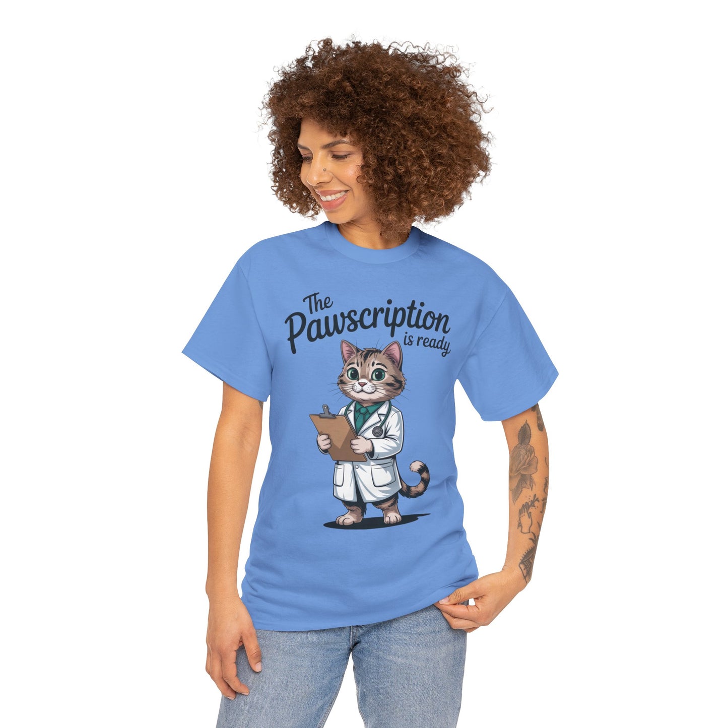 Funny Doctor Cat Tee, Unisex Tee, Veterinary Gift, Medical Student and Medical Workers Gift, Animal Doctor Graphic Tee, Cat Lover Apparel