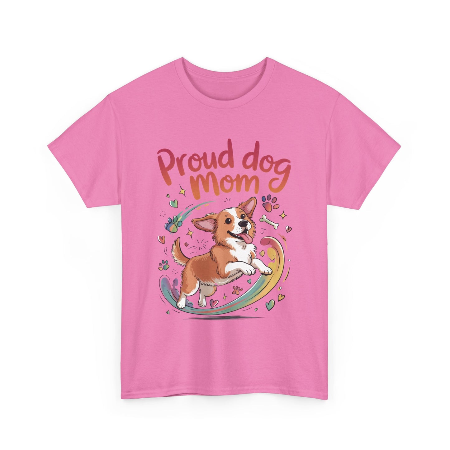 Proud Dog Mom Tee, Cute Pet Lover Shirt, Animal Lover Gift, Dog Mom T-Shirt, Funny Dog Apparel, Gift for Pet Owners, T-Shirt for Pet Moms