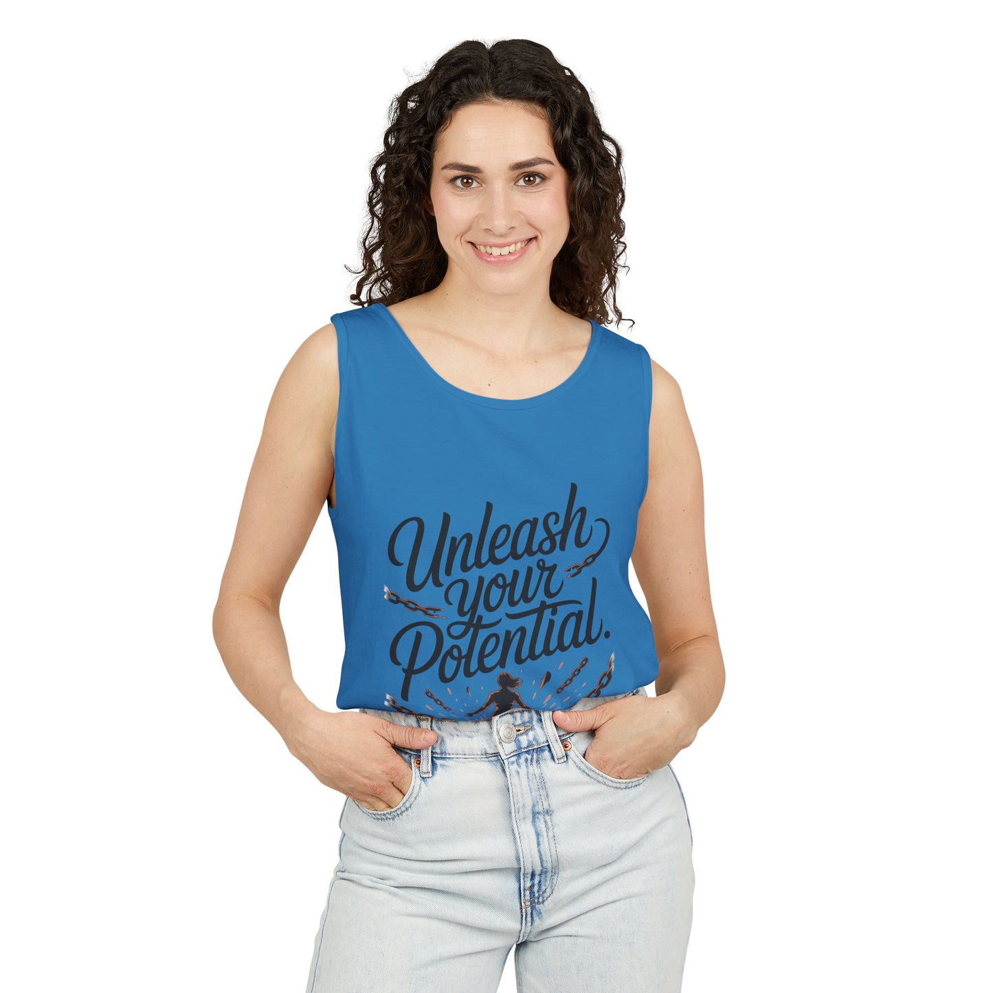 Unleash Your Potential Womens Tank Top, Motivational Athletic Gear, Womens Workout Clothing, Inspirational Summer Outfit, Fitness Gift, [...]