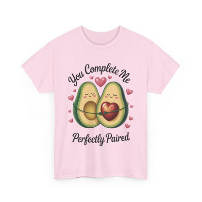 Cute Avocado Love Womens Tee, Perfect for Couples, Valentine's Day Gift, Relationship Shirt, Avocado Lover Apparel