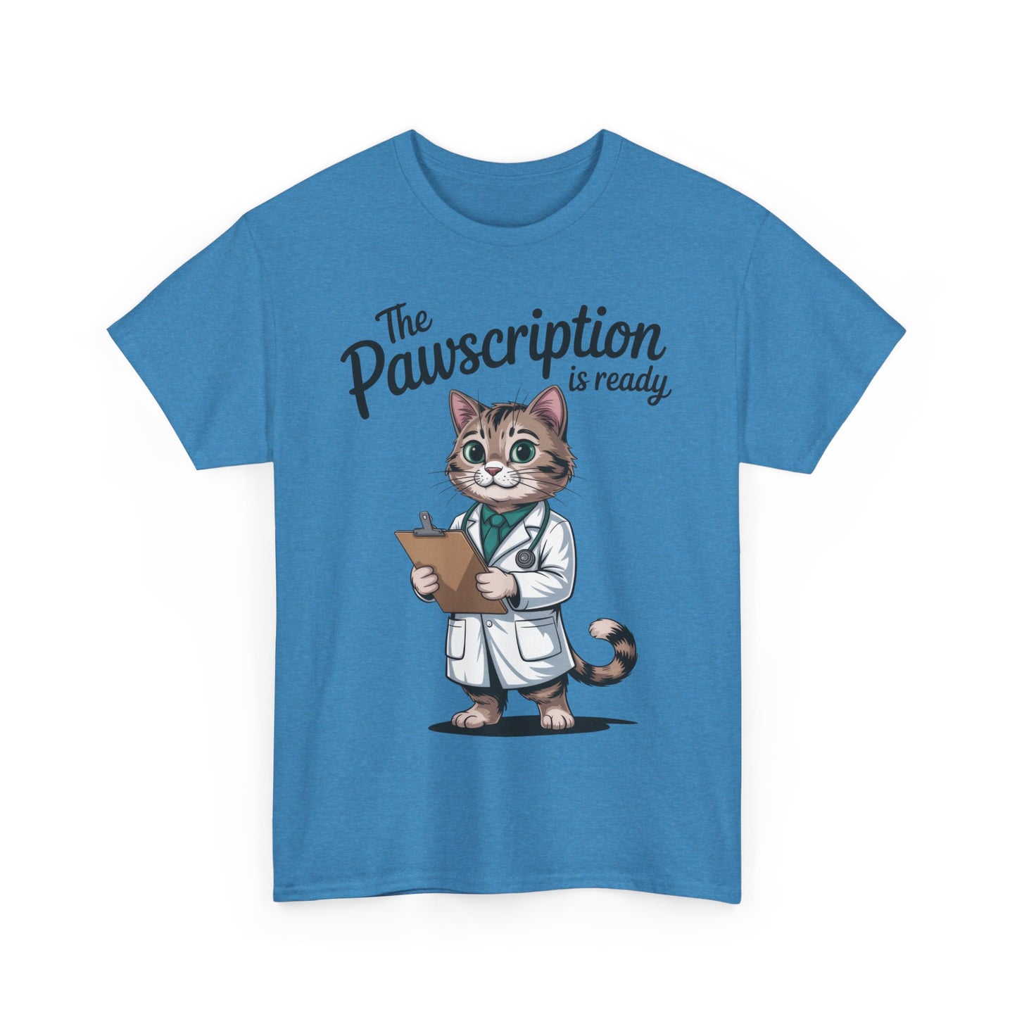 Funny Doctor Cat Tee, Unisex Tee, Veterinary Gift, Medical Student and Medical Workers Gift, Animal Doctor Graphic Tee, Cat Lover Apparel