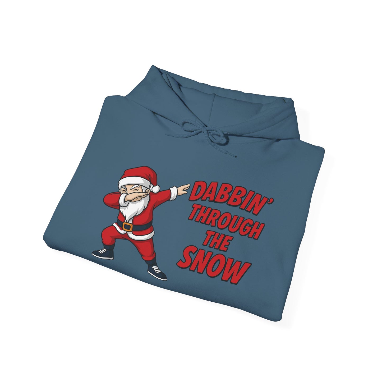 Dabbin Santa Men's Christmas Hoodie, Funny Holiday Sweatshirt