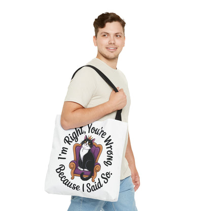 Funny Cat Tote Bag, Pet Lover Gift, Cat-Themed Shopper, Birthday Gift, Cute Animal Tote, Oversized Beach Bag