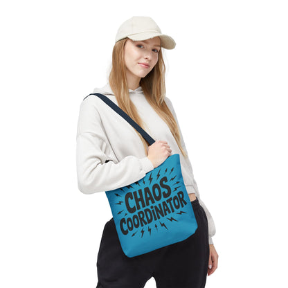 Chaos Coordinator Tote Bag, Fun Carryall for Busy Moms, Students, or Event Planners, Perfect Gift, Beach Weekender Bag,  Large Tote Bag