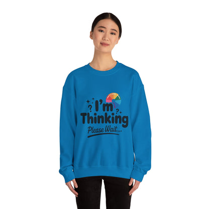 Playful Thinking Womens Sweatshirt, Thoughtful Gift, Geeky Gift for Introverts, Programmers, Designers, , Comfy Crewneck for Creative Minds