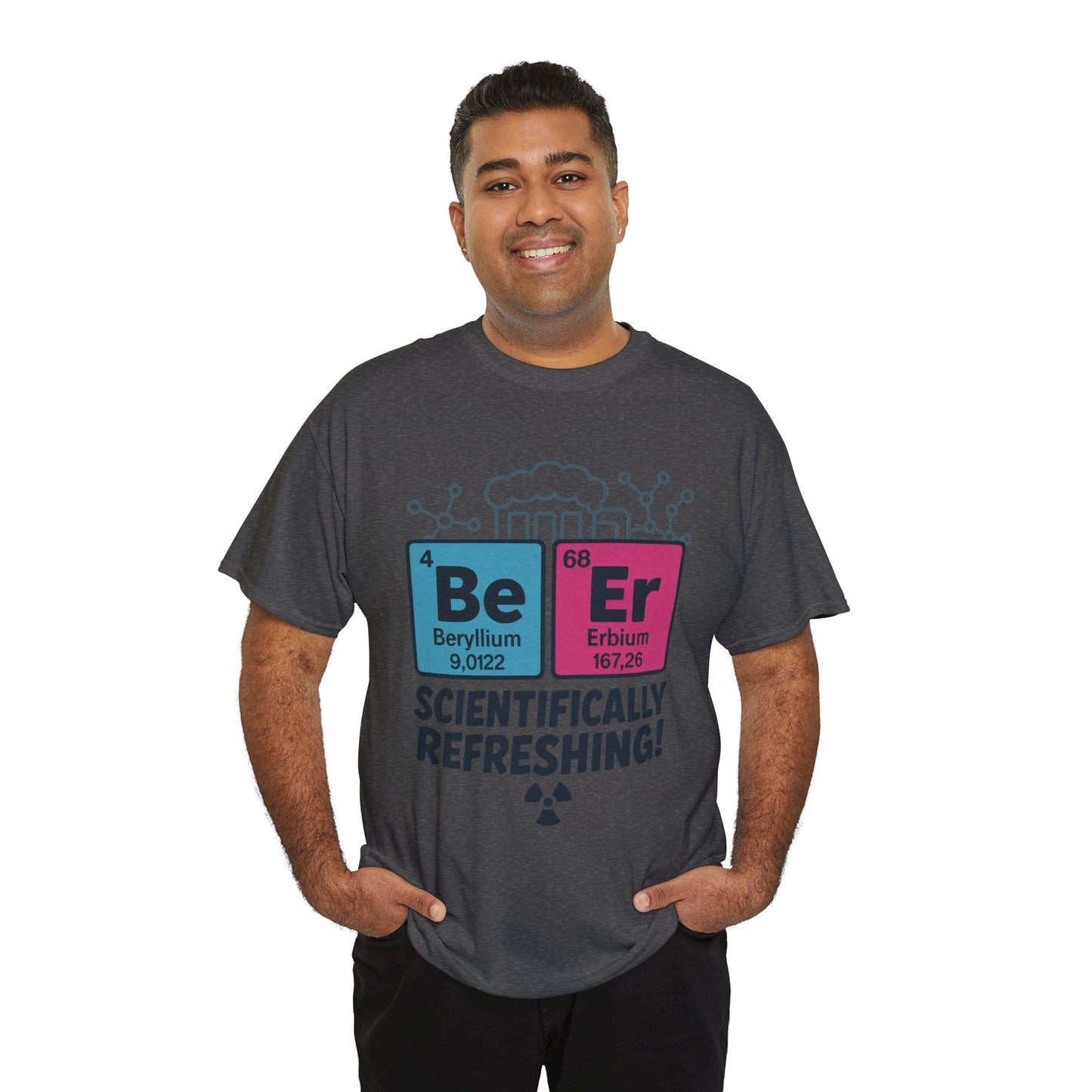 Mens Beer Science T-Shirt, Periodic Table Tee, Nerd Shirt for Him, Science Gift Tee, Chemistry Shirt, Science Lover Apparel, STEM Outfit