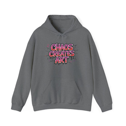 Women's Heavy Blend™ Hooded Sweatshirt, Chaos Creates Art Graffiti Hoodie Women's Streetwear
