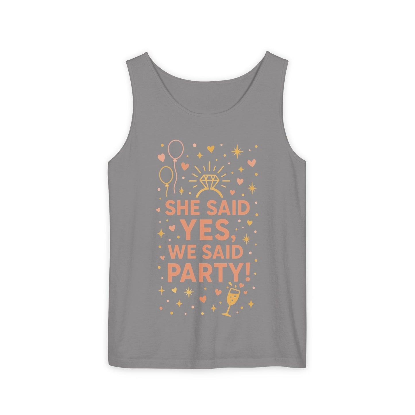 Bridal Party Tank Top, Bachelorette Party Tee, Bridesmaid Wedding Tee, Hen Party Tank, Bridal Shower,  Bridesmaids Gift