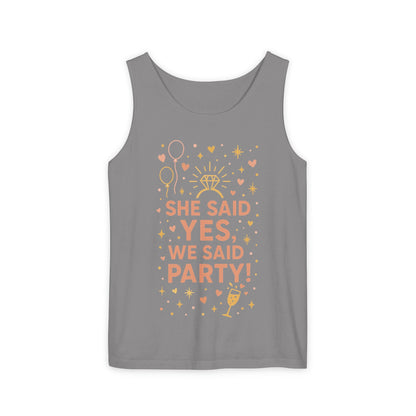 Bridal Party Tank Top, Bachelorette Party Tee, Bridesmaid Wedding Tee, Hen Party Tank, Bridal Shower,  Bridesmaids Gift