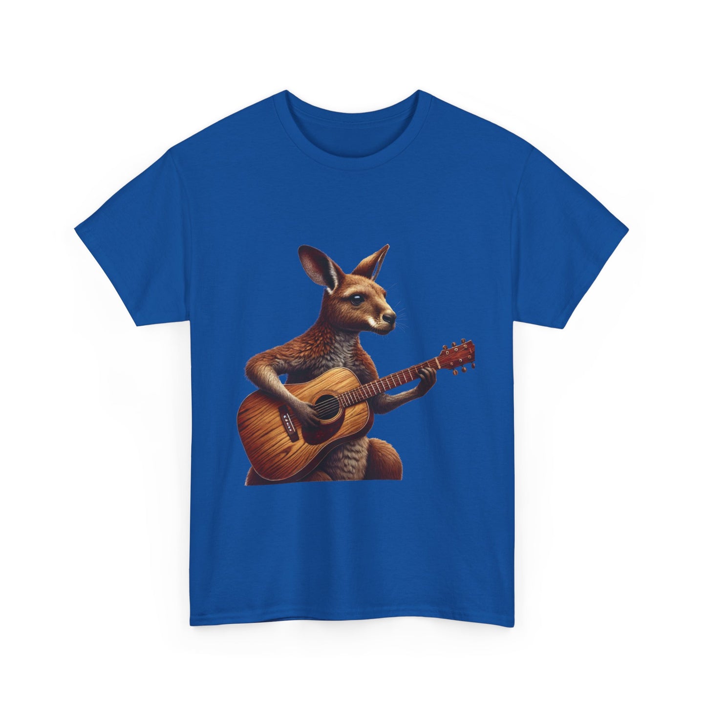 Funny Kangaroo Playing Guitar T-Shirt, Cute Animal Music Lover Shirt,  Aussie Wildlife Gift Idea, Music Lovers, Animal Tee, Fun Gift