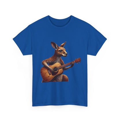 Funny Kangaroo Playing Guitar T-Shirt, Cute Animal Music Lover Shirt,  Aussie Wildlife Gift Idea, Music Lovers, Animal Tee, Fun Gift