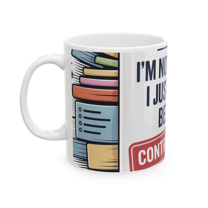 Funny Control Freak Mug, Im Not Bossy I Just Know Better, Organized Chaos Coffee Cup, Boss Lady Gift, Perfect Gift for Bossy Friends