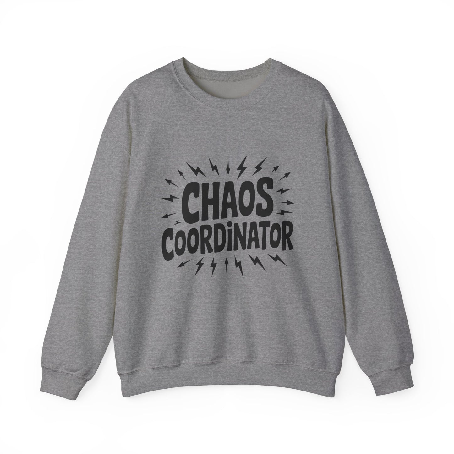 Chaos Coordinator Crewneck Men's Sweatshirt, Funny Gift for Men, Casual Wear, Unique Sweatshirt, Perfect for Everyday Style, Cozy Apparel