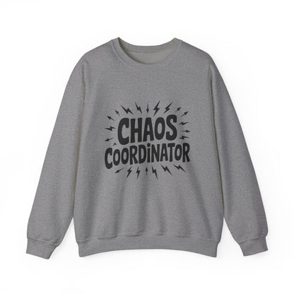 Chaos Coordinator Crewneck Men's Sweatshirt, Funny Gift for Men, Casual Wear, Unique Sweatshirt, Perfect for Everyday Style, Cozy Apparel