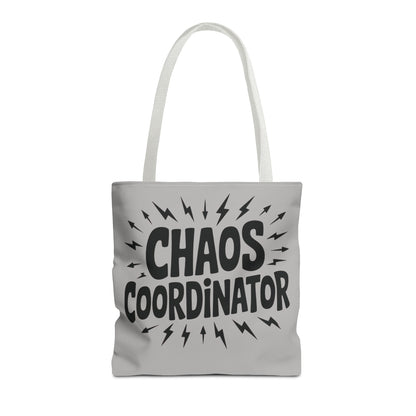 Chaos Coordinator Tote Bag, Fun Carryall for Busy Moms, Students, or Event Planners, Perfect Gift, Beach Weekender Bag,  Large Tote Bag