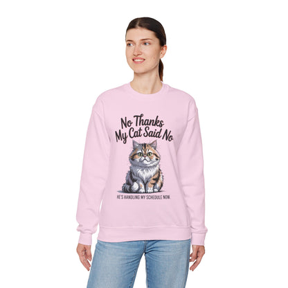 Funny Cat Crewneck Sweatshirt - Ideal Gift for Cat Lovers, Cozy Animal Sweater, Novelty Pet Lover Gift, Cute Cat-Themed Apparel, [...]