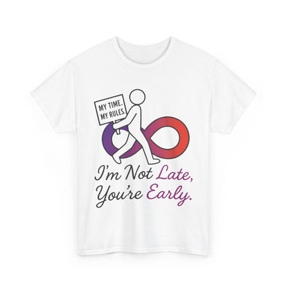 My Time My Rules Women's Heavy Cotton Tee, Funny T-Shirt, Casual Wear, women empowerment tee, confident woman shirt, self love t shirt