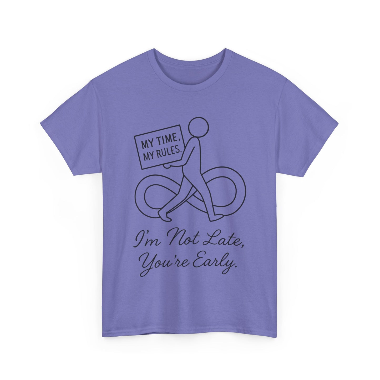 My Time My Rules Women's Heavy Cotton Tee, Funny T-Shirt, Casual Wear, women empowerment tee, confident woman shirt, self love t shirt
