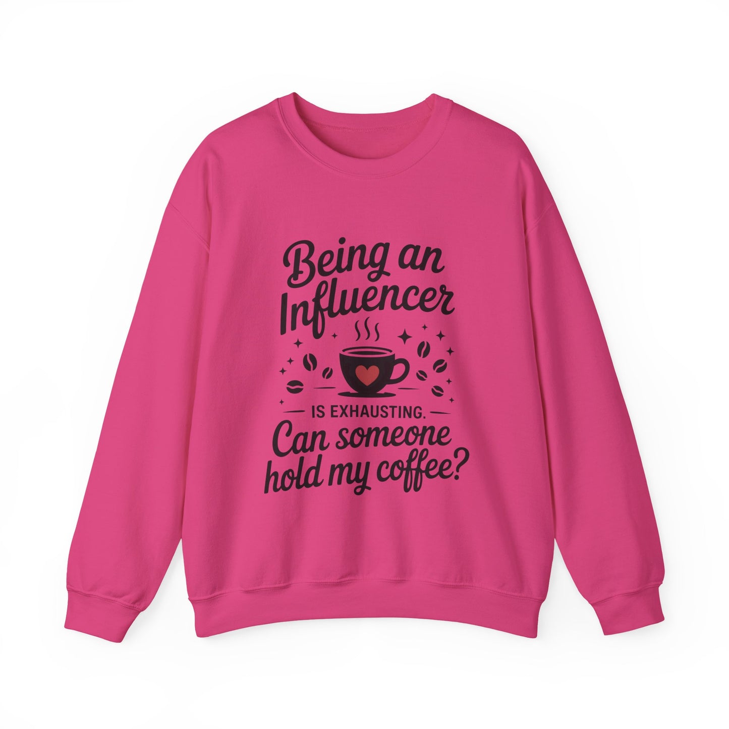 Social Media Humor Womens Sweatshirt, Funny Influencer Sweatshirt, instagram girl top, tiktok fashion, Perfect for Coffee Lovers