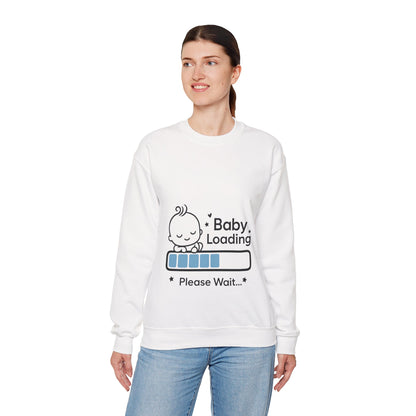 Baby Loading Maternity Sweatshirt, Pregnancy Announcement Shirt, Mom To Be Gift, Expecting Baby Gift, Pregnancy Reveal Top, Baby Shower Gift