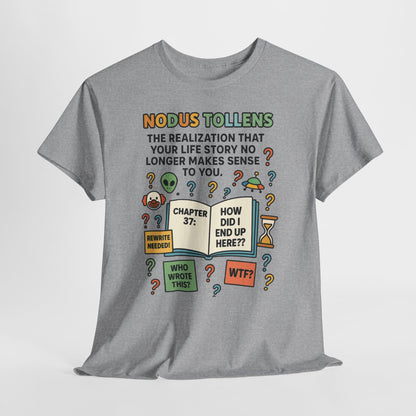 Nodus Tollens Women's Tee, Latin Words, Moods & Modes, Self-Awareness, Personal Development, Funny Existential Graphic Tee, Book Lover Gift