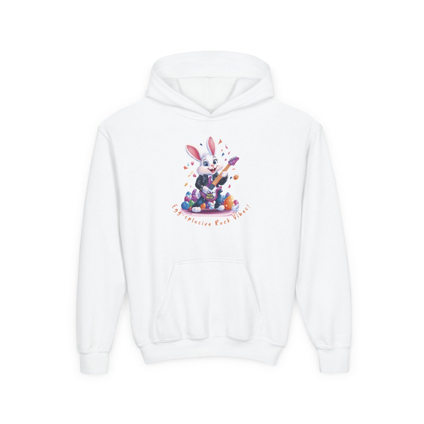 Cute Bunny Easter Hoodie for Kids, Spring Fashion, Easter Gift, Animal Lover Sweatshirt, Fun Holiday Wear