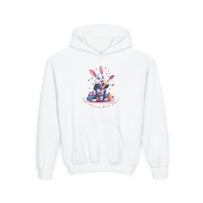 Cute Bunny Easter Hoodie for Kids, Spring Fashion, Easter Gift, Animal Lover Sweatshirt, Fun Holiday Wear