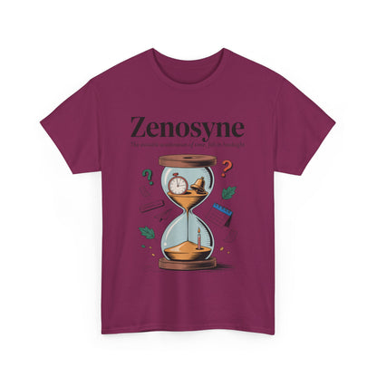Zenosyne Unisex Heavy Cotton Tee, Aesthetic Word Tee, existential tee, Emotional Word Tee, Moody Graphic Tee, Philosophical Tee