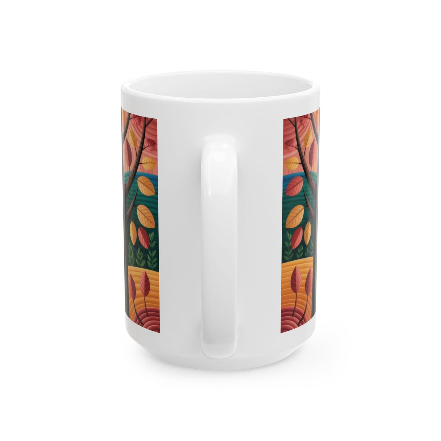 Whimsical Owl Ceramic Mug - Cozy Home Decor, Gift for Nature Lovers, Coffee Mug, Fall Vibes, Owl Enthusiast Gift