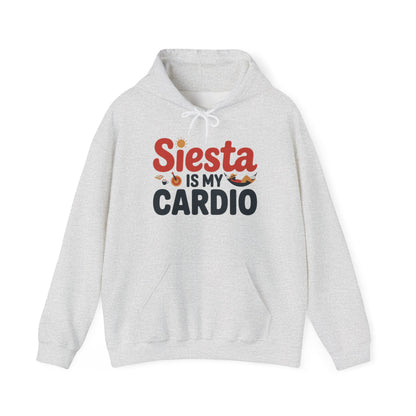 Mens Heavy Blend™ Hooded Sweatshirt, Siesta Is My Cardio Funny Mens Hoodie Spain Humor Gift