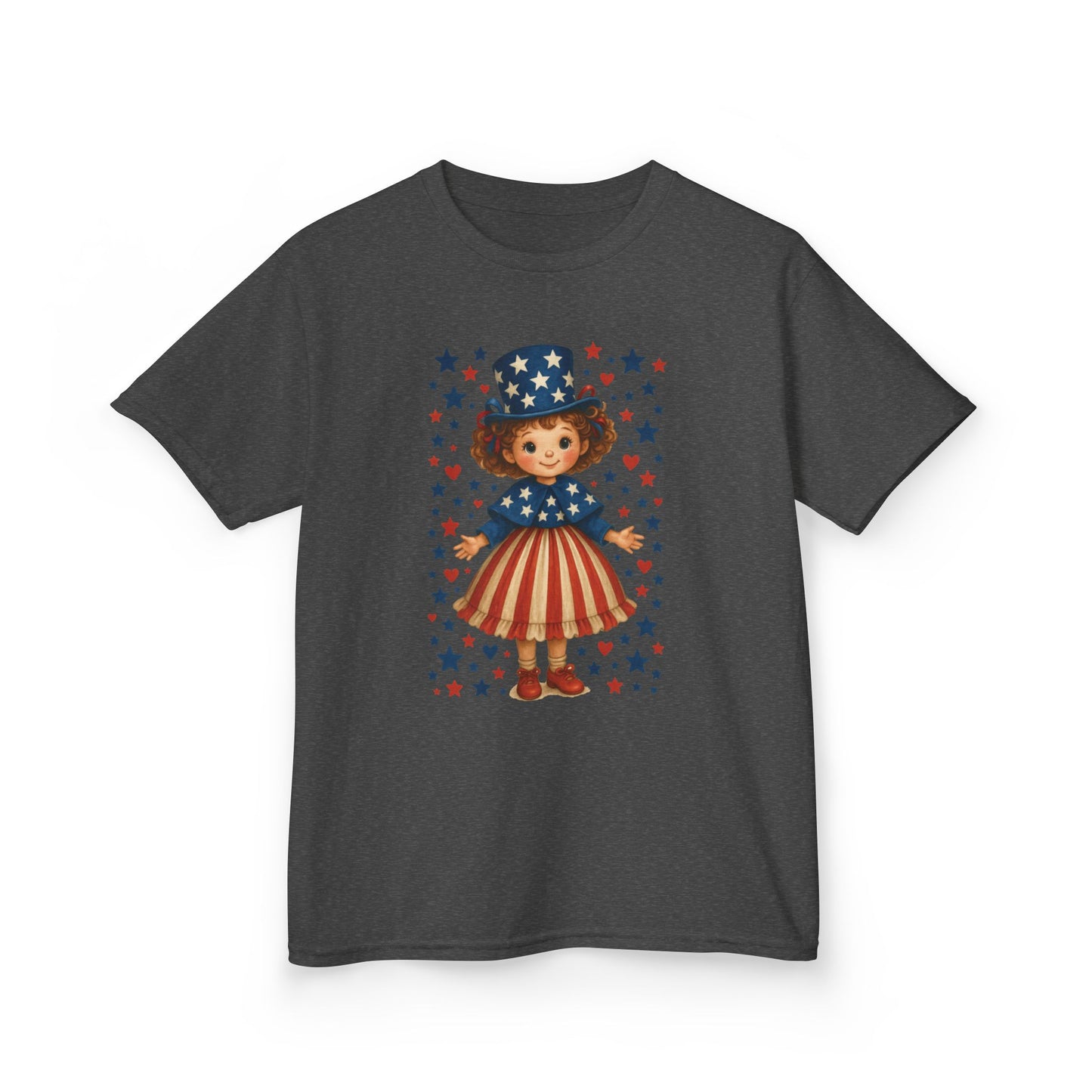 Patriotic Kids Tee, Independence Day, 4th of July, Memorial Day, Kids Party, Casual Wear