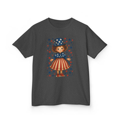 Patriotic Kids Tee, Independence Day, 4th of July, Memorial Day, Kids Party, Casual Wear