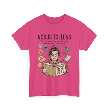 Nodus Tollens Tee, Women's Heavy Cotton Shirt, Latin Words, Moods & Modes, Self-Awareness, Personal Development
