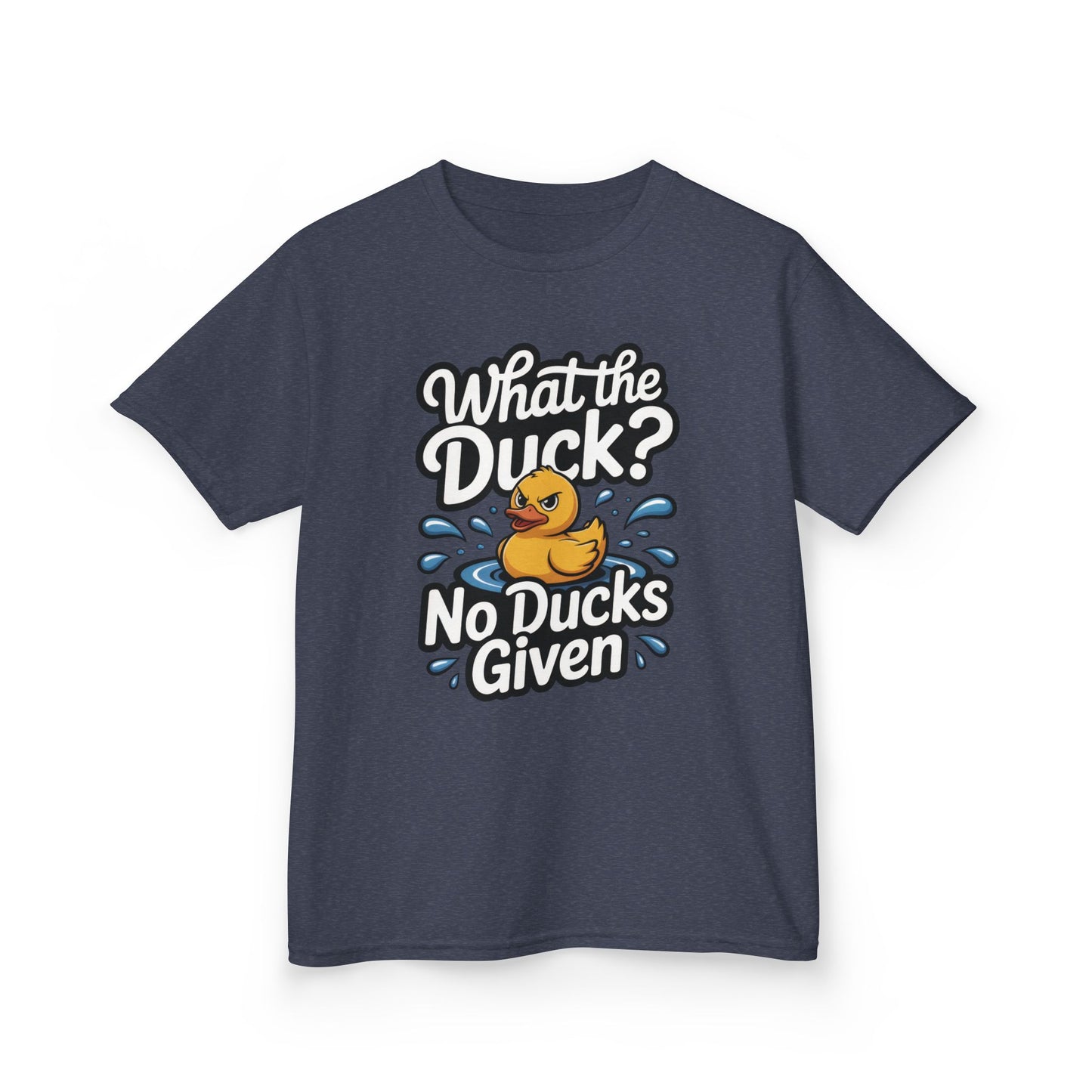 Funny Teen Duck Shirt, Kids Humor Tee, What The Duck Meme Tee, No Ducks Given Youth Tee, Sarcastic Rubber Duck Shirt, Cool Gift For Teens