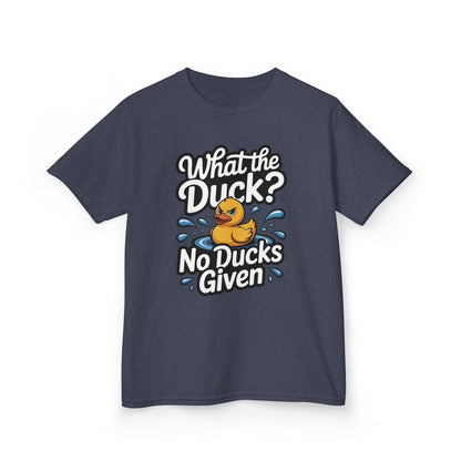 Funny Teen Duck Shirt, Kids Humor Tee, What The Duck Meme Tee, No Ducks Given Youth Tee, Sarcastic Rubber Duck Shirt, Cool Gift For Teens