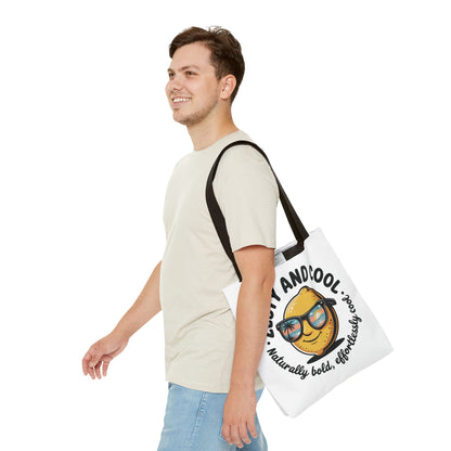Zesty Lemon Tote Bag - Fun & Bold Carry-All for Everyday Use, Summer, Beach Days, Gifts, Eco-Friendly Shopping, Large Tote Bag