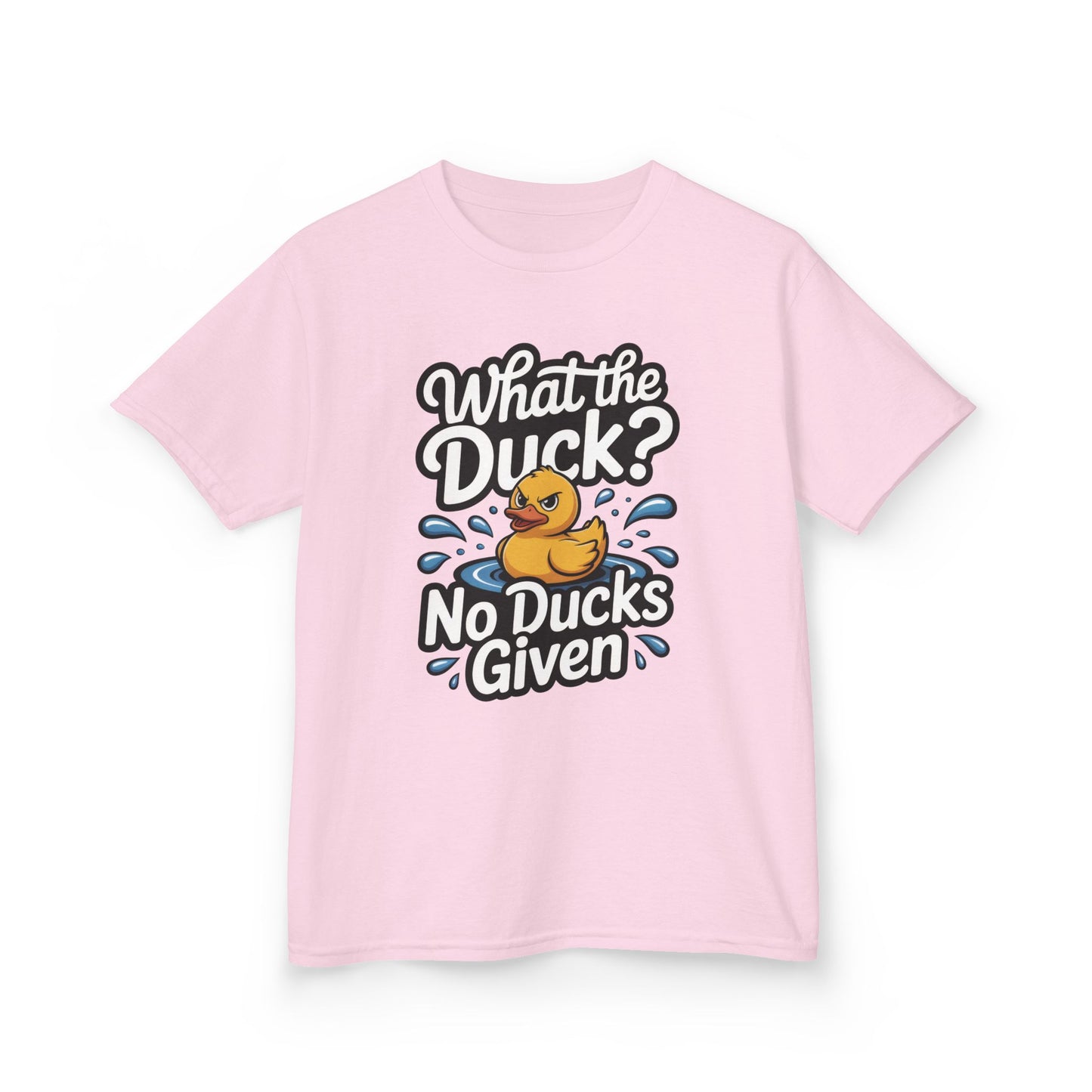 Funny Teen Duck Shirt, Kids Humor Tee, What The Duck Meme Tee, No Ducks Given Youth Tee, Sarcastic Rubber Duck Shirt, Cool Gift For Teens