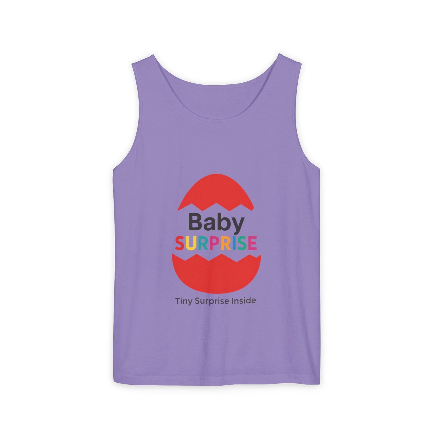 Baby Surprise Maternity Tank Top, Pregnancy Announcement Tank, Mom To Be Gift, Expecting Baby Reveal Top, Baby Shower Gift,Gender Reveal Tee