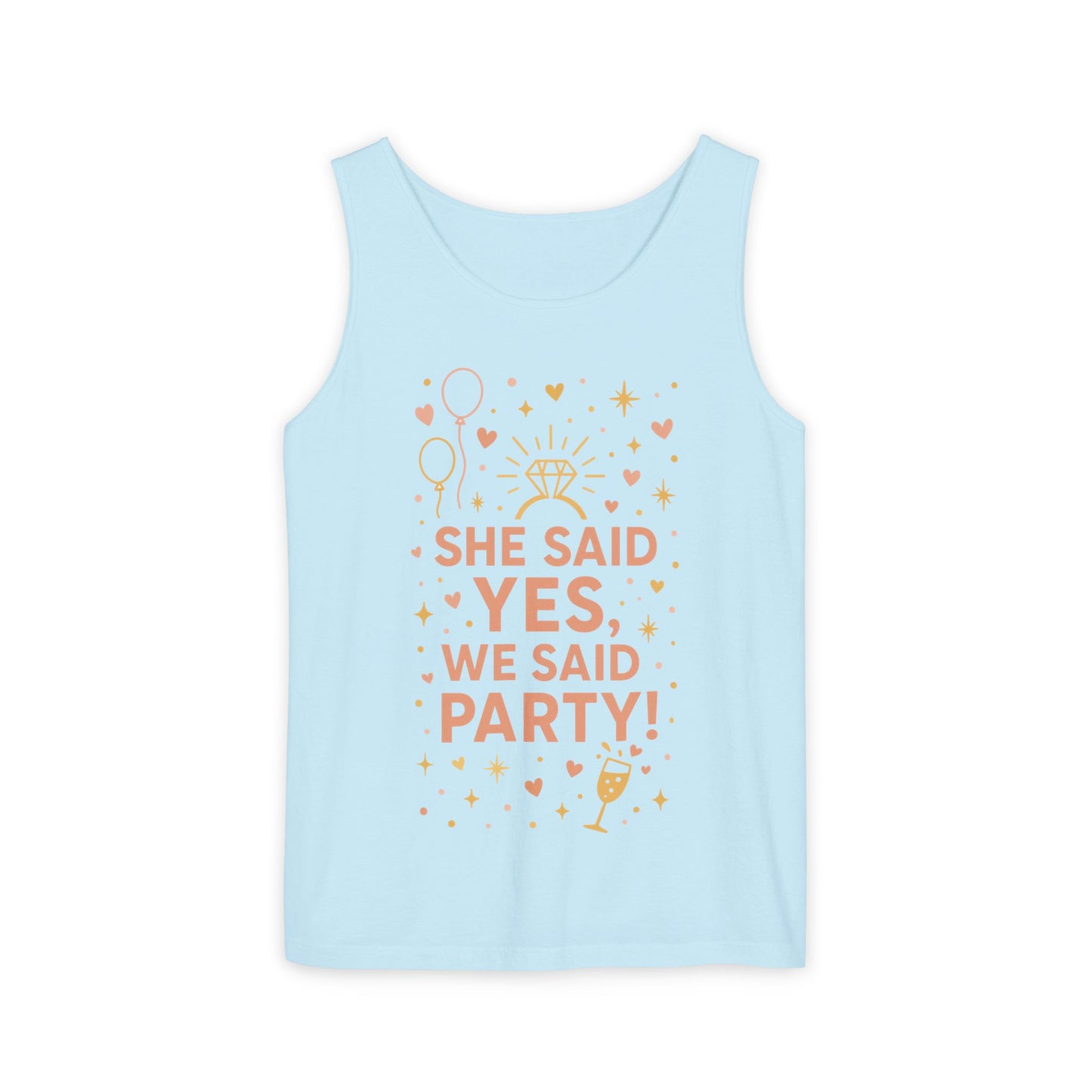 Bridal Party Tank Top, Bachelorette Party Tee, Bridesmaid Wedding Tee, Hen Party Tank, Bridal Shower,  Bridesmaids Gift