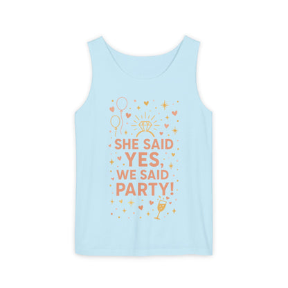 Bridal Party Tank Top, Bachelorette Party Tee, Bridesmaid Wedding Tee, Hen Party Tank, Bridal Shower,  Bridesmaids Gift