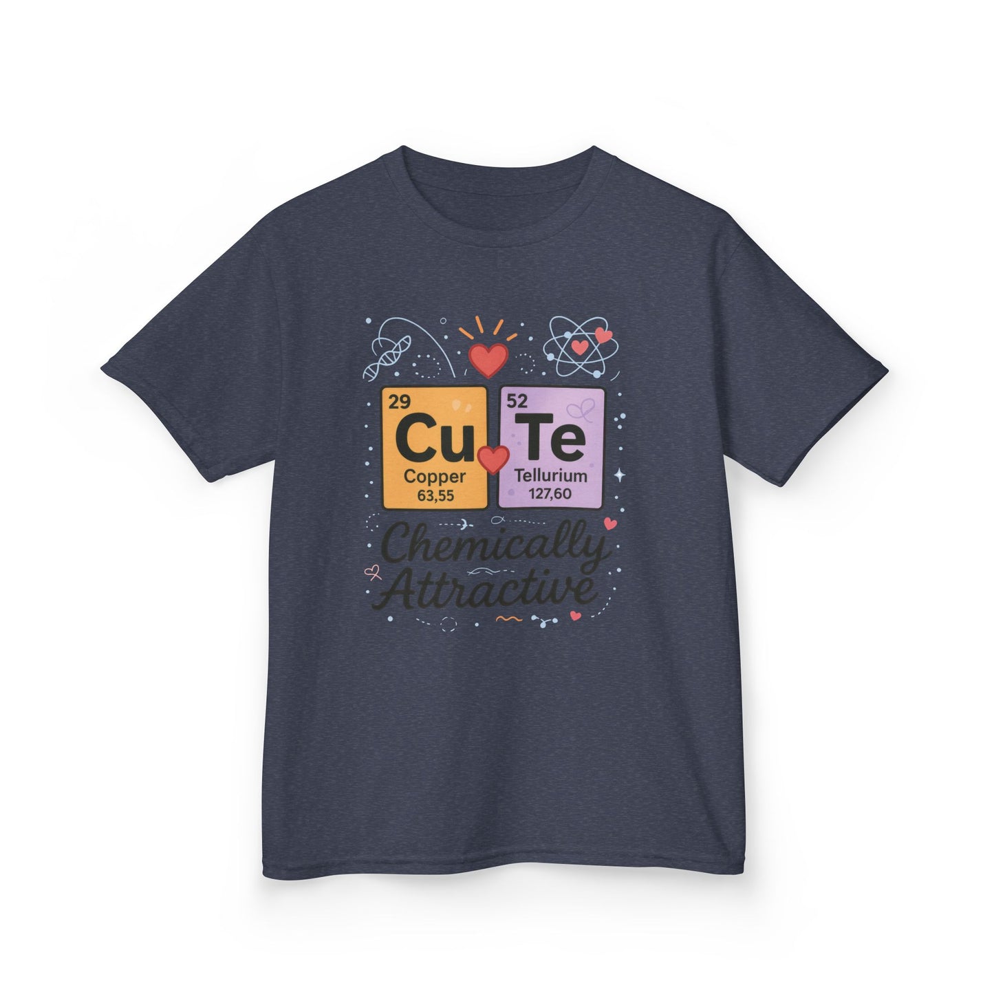 Cute Science Kids TeeT-Shirt, Periodic Table Tee, Funny Nerdy Gift for Young Girl, Cute Chemistry Young Girl T-Shirt, Classroom Wear