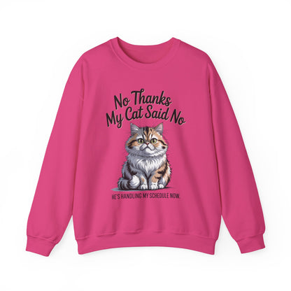 Funny Cat Crewneck Sweatshirt - Ideal Gift for Cat Lovers, Cozy Animal Sweater, Novelty Pet Lover Gift, Cute Cat-Themed Apparel, [...]
