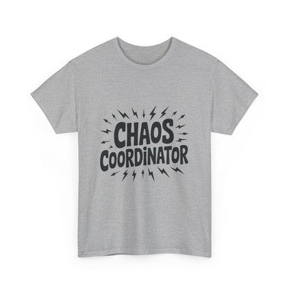 Chaos Coordinator Heavy Cotton Men's Tee, Fun T-Shirt, Gift for Organizers, Humor Tee, Men's Casual Wear
