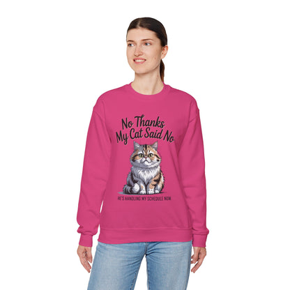 Funny Cat Crewneck Sweatshirt - Ideal Gift for Cat Lovers, Cozy Animal Sweater, Novelty Pet Lover Gift, Cute Cat-Themed Apparel, [...]