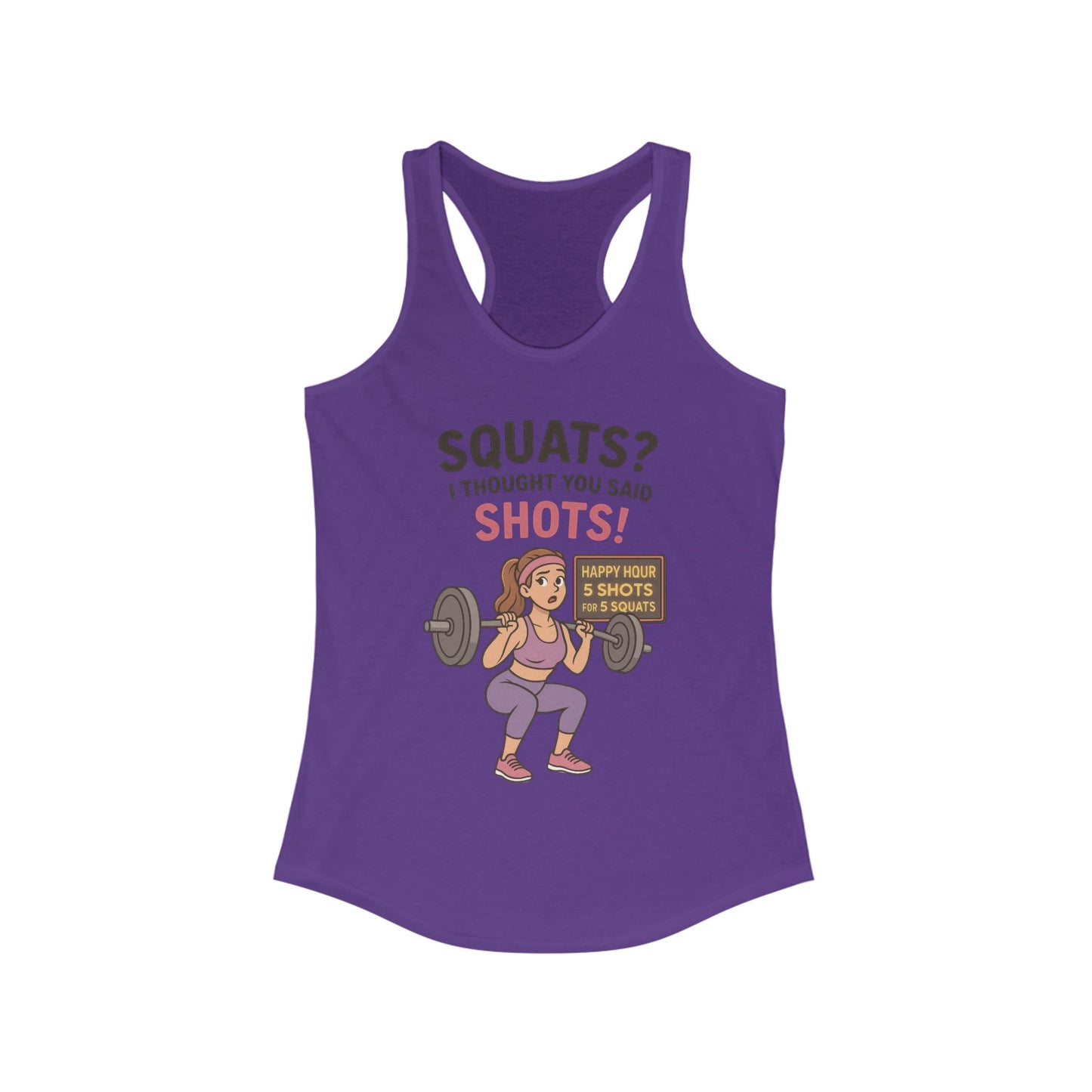 Funny Gym Womens Tank Top, Workout Humor Tee for Fitness Lovers, Gift for Gym Lovers, Activewear, Workout Gear, Gym Workout Shirt