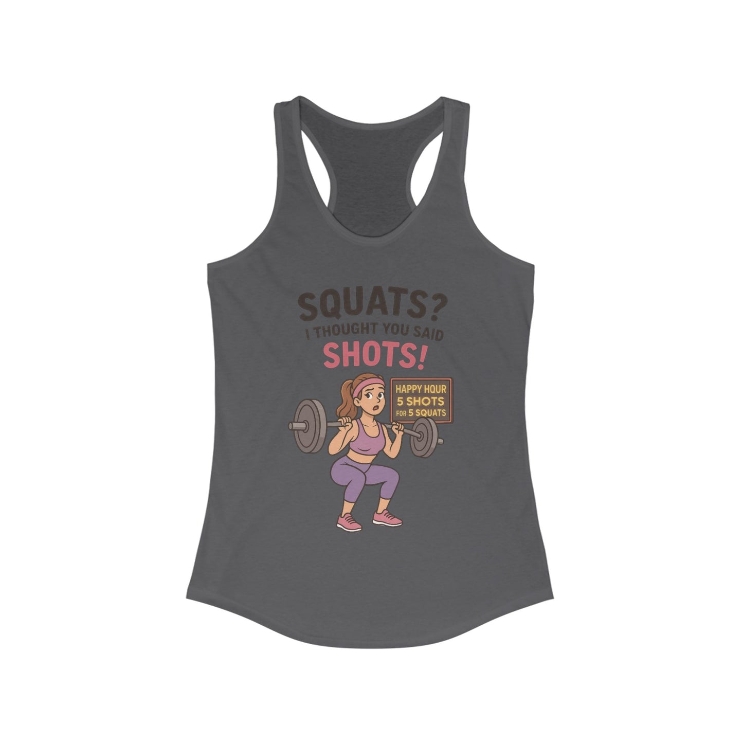 Funny Gym Womens Tank Top, Workout Humor Tee for Fitness Lovers, Gift for Gym Lovers, Activewear, Workout Gear, Gym Workout Shirt