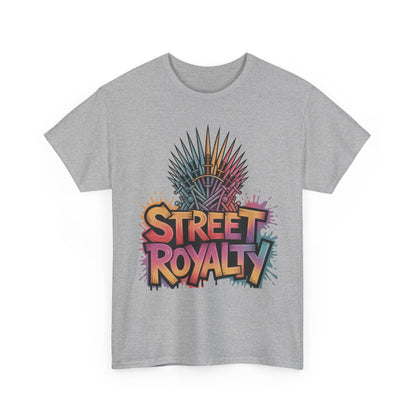 Street Royalty Women's T-Shirt, Graffiti Crown Graphic Tee, Urban Streetwear Top for Trendy Skater Girls