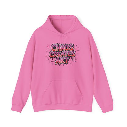 Women's Heavy Blend™ Hooded Sweatshirt, Chaos Creates Art Graffiti Hoodie Women's Streetwear