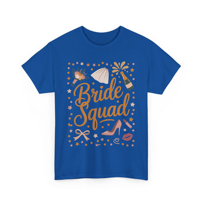 Bride Squad Shirt, Bachelorette Party T-Shirt, Bridesmaid Wedding Tee, Hen Party Matching Shirts, Bridal Shower, Gift for Bridesmaids